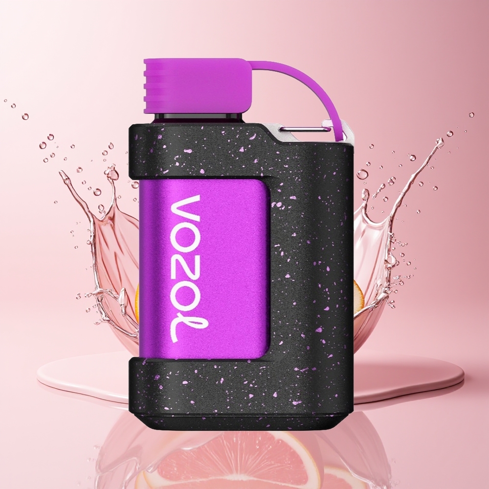 VOZOL Gear 7000 Engangs Vape Dansk Engros – Fjernbart Mundstykke Beskyttelse, 45 Minutter Opladning, Pink Lemonade