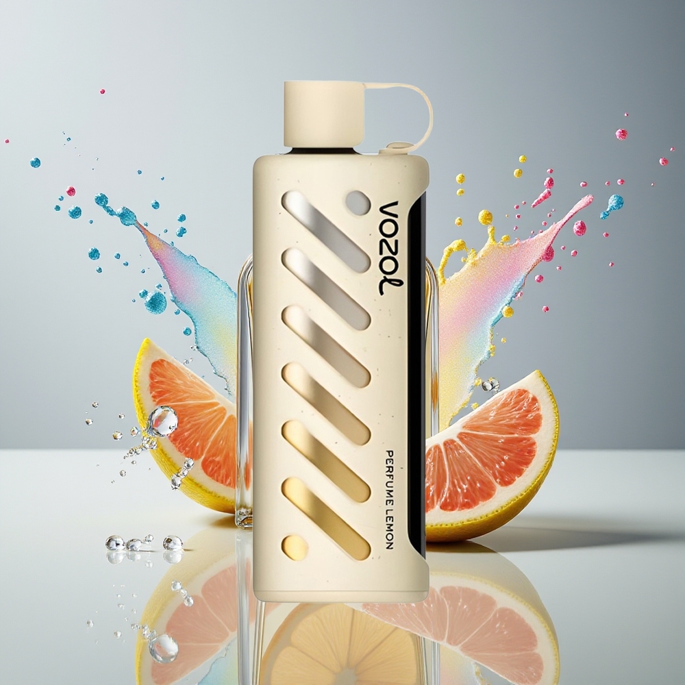 VOZOL Gear Shisha 25000 Puffs Dansk Engros med 30 Lækre Smag, S.i.L.C Tech og Dual Mesh Modes - Citron (Lemon)