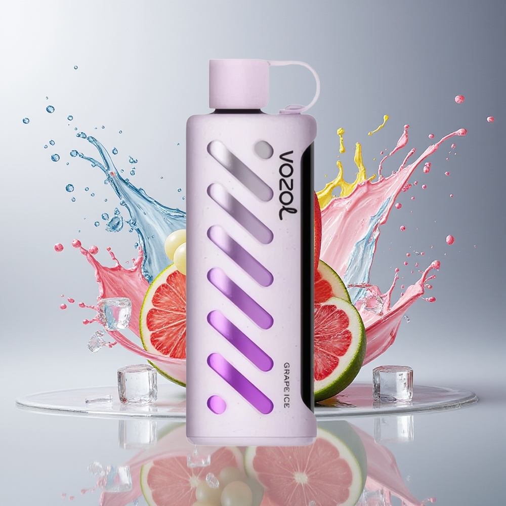 VOZOL Gear Shisha 25000 Puffs Dansk Engros med 30 Lækre Smage, S.i.L.C Tech, Dual Mesh