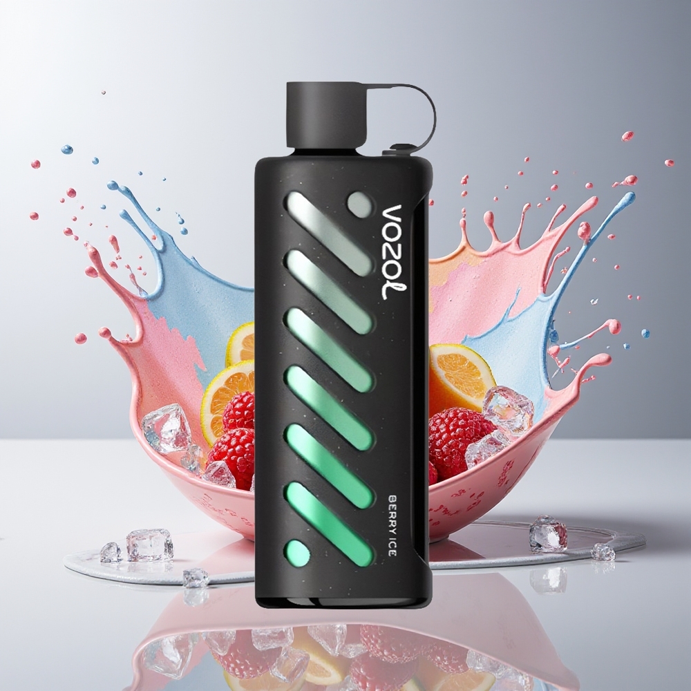 VOZOL Gear Shisha 25000 Puffs Dansk engros – 30 Lækre Smage, Dual Mesh, 1000mAh, Bær Is