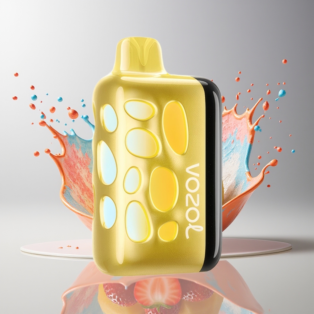 VOZOL RAVE 40000 Dansk Engros Glow Design Party Mode Jordbær Mango