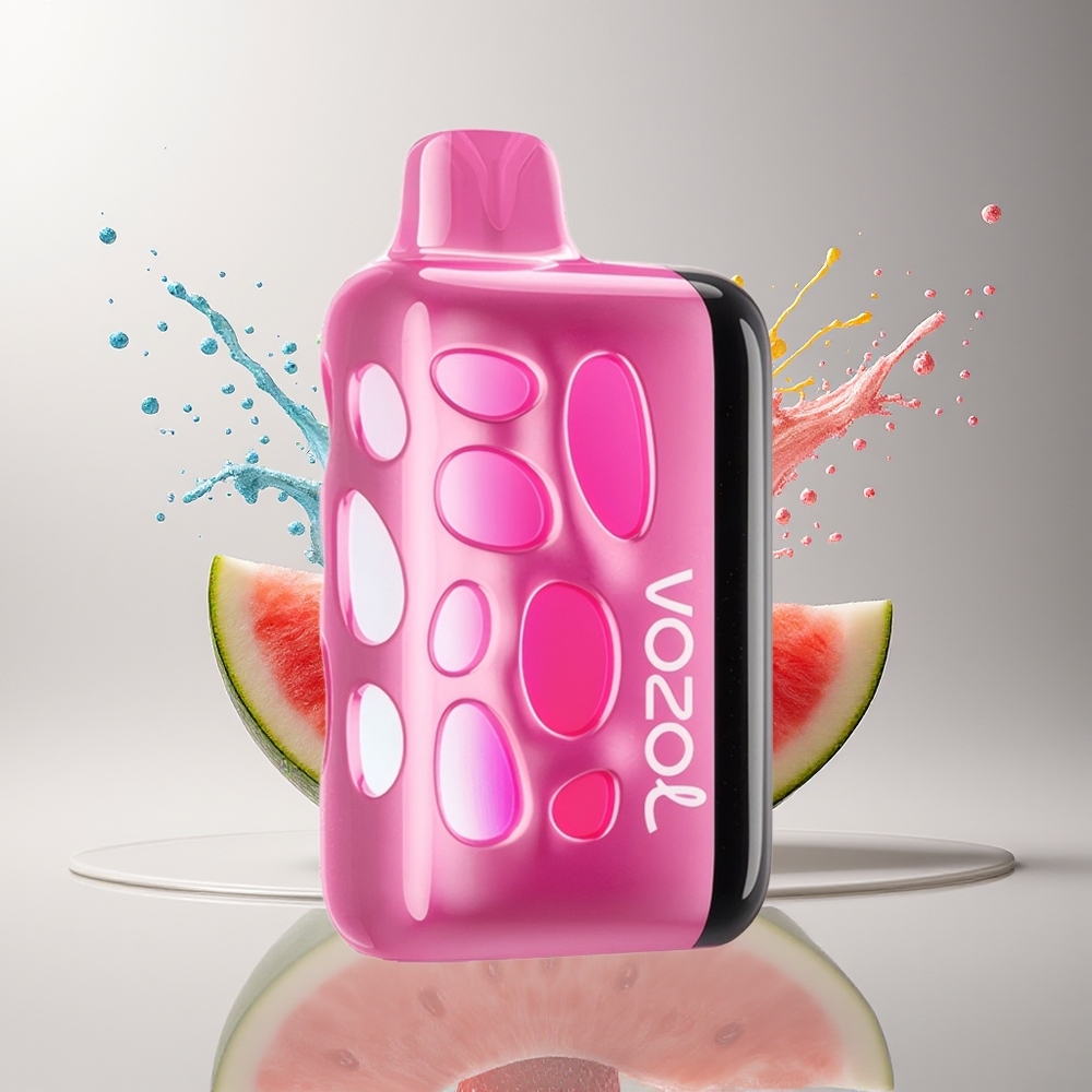 VOZOL RAVE 40000 Dansk Engros Glow Party Mode 20/50mg/ml Jordbær Vandmelon