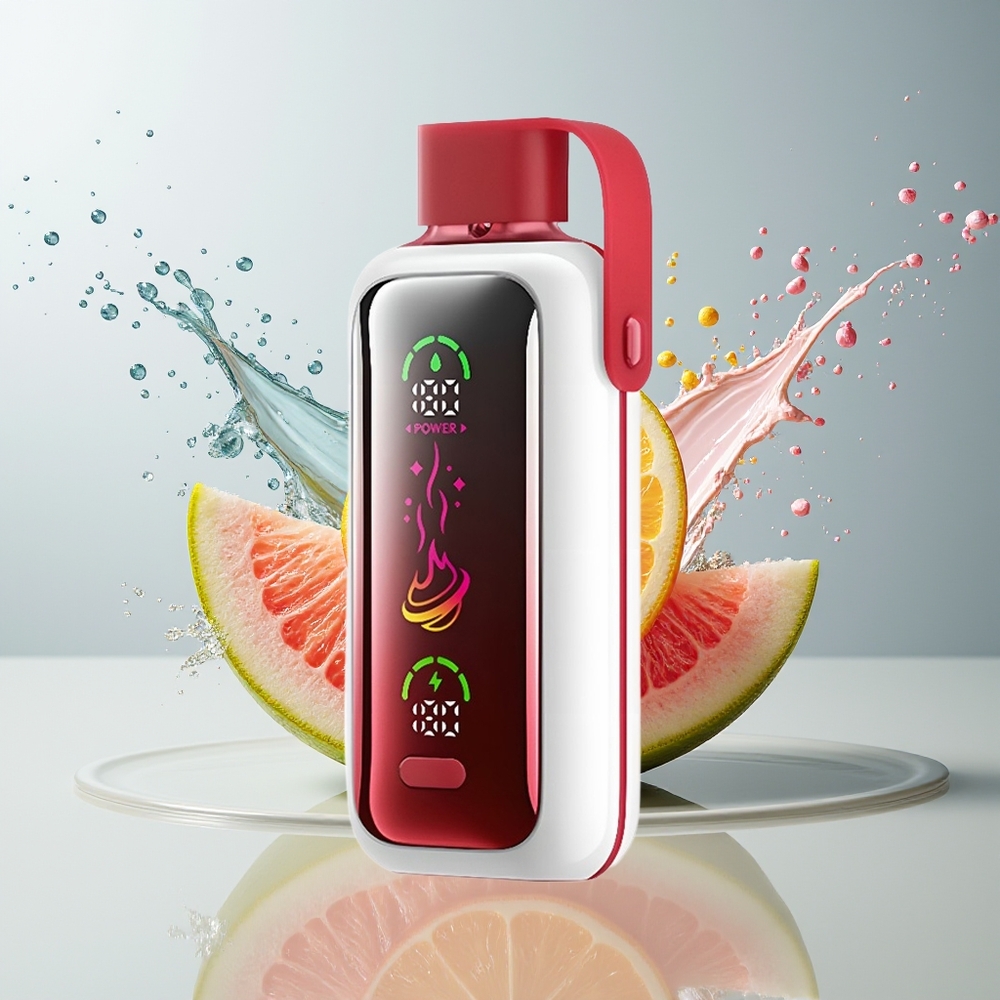 VOZOL Star 20000 Puffs Dansk Engros med 2,2" HD-spejlskærm, Dual Mesh og Tropisk Eksplosion