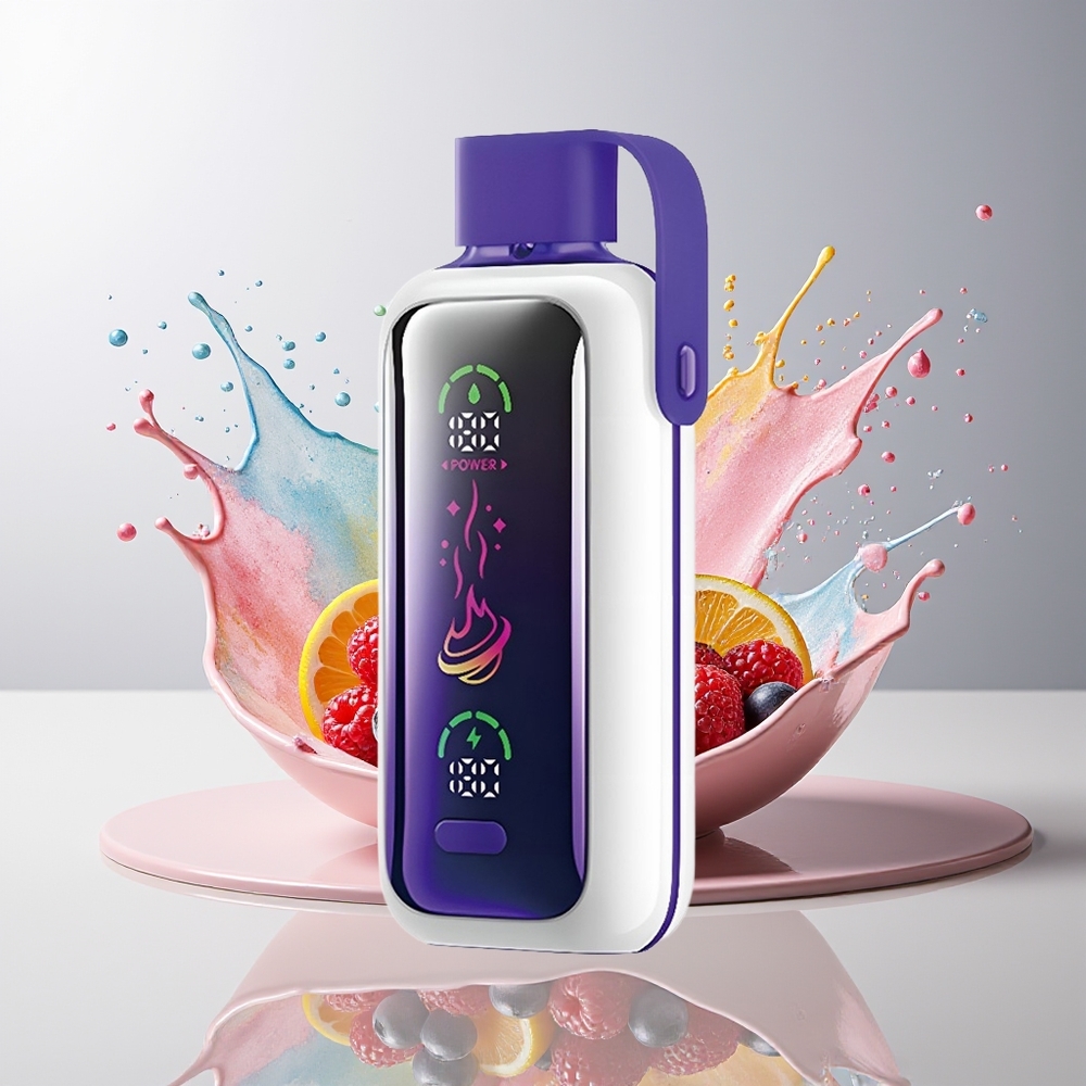 VOZOL Star 20000 Puffs Dansk engros med 2,2" HD-spejlskærm, Dual Mesh og 650mAh batteri – Blandede Bær