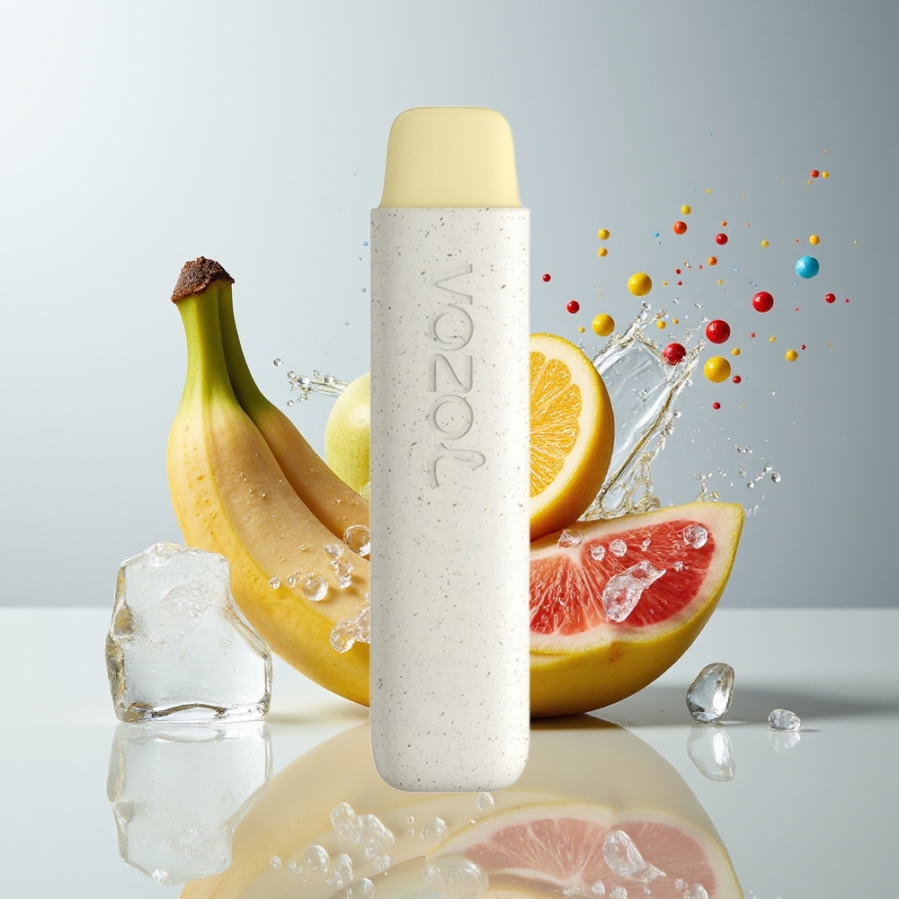 VOZOL STAR 550 Dansk Engros Engangsdamper - Bananis, 2ML, 450mAh, 20mg/ml Nikotin