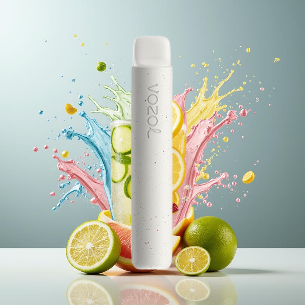 VOZOL STAR 600 Dansk Engros - Friske Mojito Menthol med VAMT Mesh Coil & 500mAh Batteri