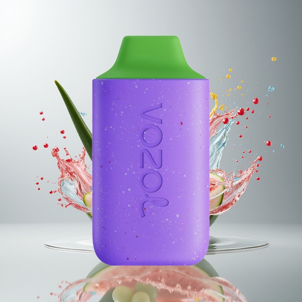 VOZOL STAR 6000 Dansk Engros Disposable Vape med Aloe & Drue, 14ML, Type-C Opladning, 6000 Puff
