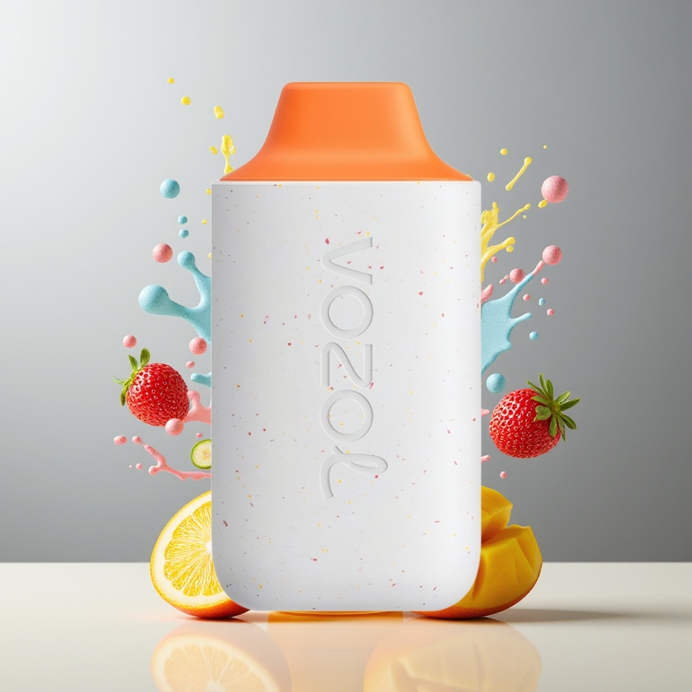 VOZOL STAR 6000 Dansk Engros Disposable Vape med Mango Smoothie, 14ML, Type-C Opladning, 6000 Puffs