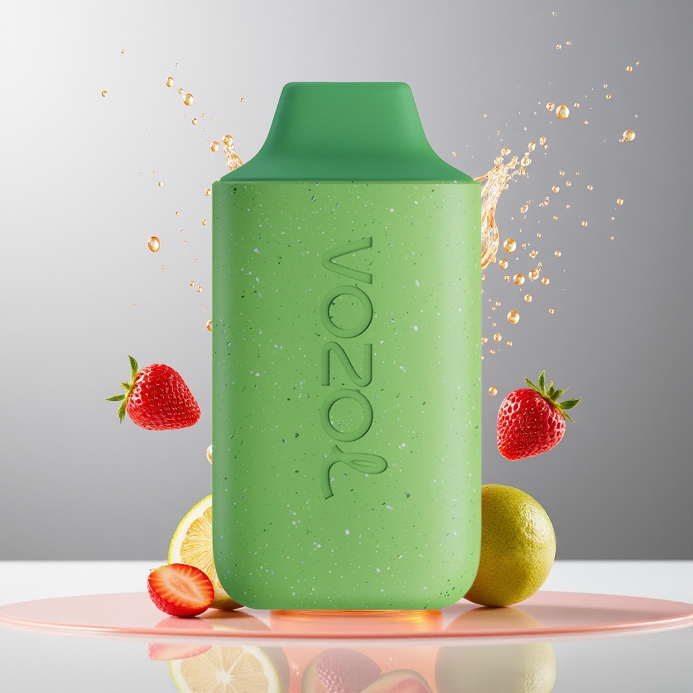VOZOL STAR 6000 Disposable Vape Dansk engros - Jordbær Kiwi Lemonade med Type-C Opladning og 6000 Puffs