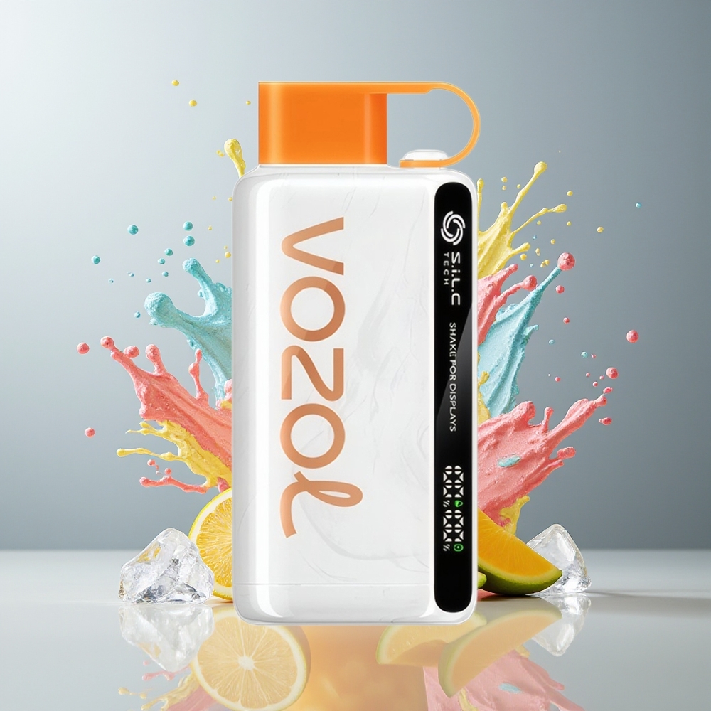 VOZOL STAR 9000/12000 Dansk Engros Bæredygtig Shake Display Hurtigopladning Mexicansk Mango Is