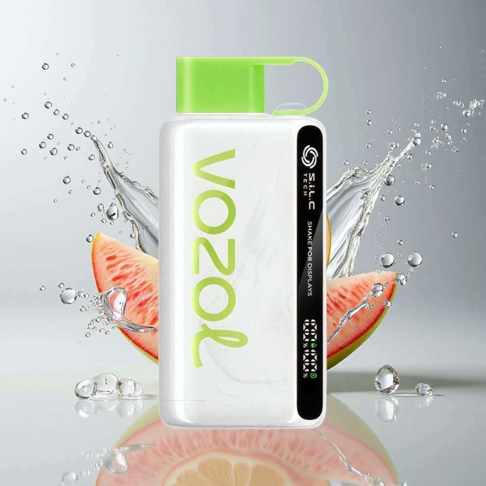 VOZOL STAR 9000/12000 Dansk Engros Disposable Vape med Sour Apple Ice (Sur Æble Is), S.i.L.C TECH og Hurtig Op