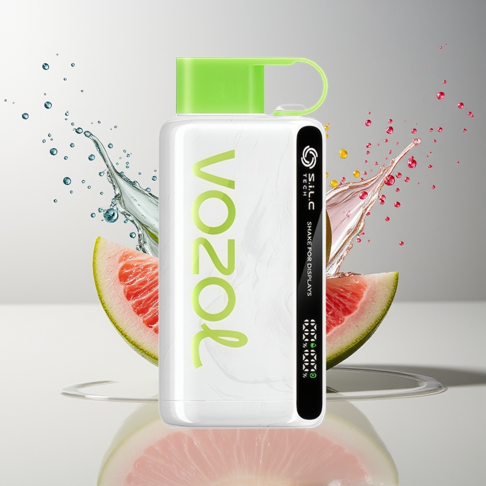 VOZOL STAR 9000/12000 Engangs Damp Dansk Engros med Cherry Lime, 650mAh Batteri og Hurtigopladning