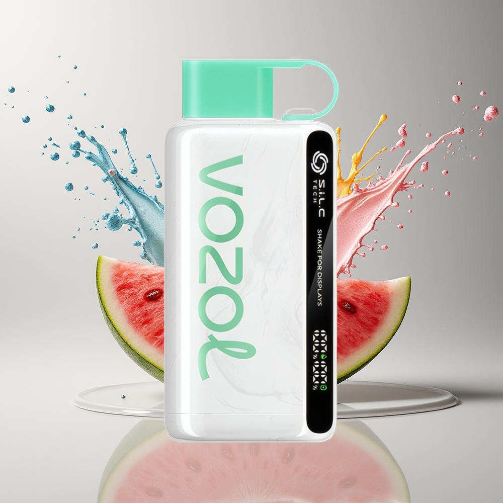 VOZOL STAR 9000/12000 Engangs Vape Dansk Engros – Vandmelon Bubblegum med 650mAh Batteri og 30% Hurtigopladning