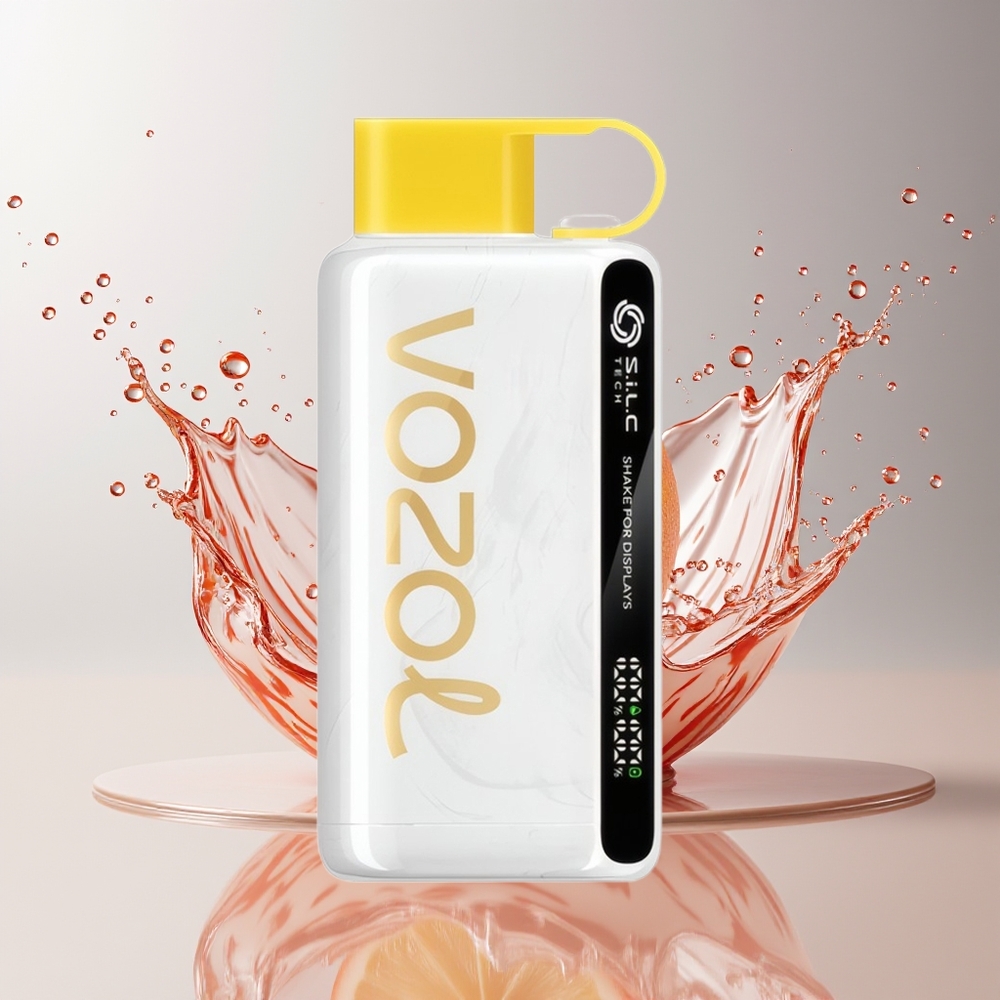 VOZOL STAR 9000/12000 Engangs Vape "Kirsebær Fersken Lemonade" Dansk engros med 650mAh Batteri og 30% Hurtigopladning