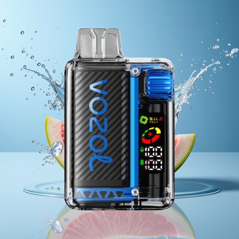 VOZOL Vista 20000 Puffs Genopladelig Dansk Engros med 650mAh Batteri og 2% Nikotin – Blå Hindbær Is